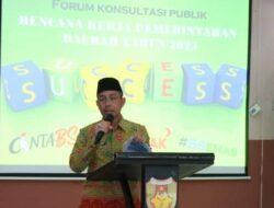 Sekda Bengkulu Selatan Buka Forum Konsultasi Publik RKPD 2025