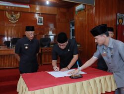 DPRD Bengkulu Selatan Menggelar Rapat Paripurna Agenda Penyampaian Nota Pengantar LKPJ Bupati Tahun 2023