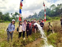 Sukseskan Program Pompanisasi, BSIP Bengkulu Bersama Distan Kepahiang Lakukan Uji Coba Pompa