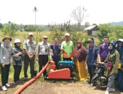 Genjot LTT, BSIP Bengkulu Monitor Pemanfaatan Pompa di Kepahiang