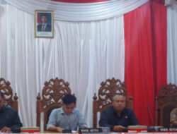 Paripurna Rangka Pembentukan Alat Kelengkapan Dewan (AKD) DPRD Kabupaten Bengkulu Utara