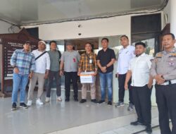 Polres Bengkulu Utara Lakukan Pengawalan Pengiriman Logistik Hasil Pleno KPU untuk Pilgub dan Pilbup