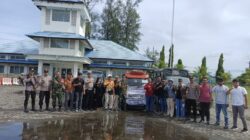 Polres Bengkulu Utara Amankan Pengiriman Hasil Surat Suara dari Pulau Enggano