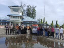 Polres Bengkulu Utara Amankan Pengiriman Hasil Surat Suara dari Pulau Enggano