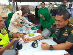 Kodim 0408/BS Gelar Donor Darah Dalam Rangka HUT Persit Ke-79 Tahun 2025