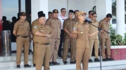 ‎Pemda BS Gelar Apel Pagi Bersama, Sekaligus Momen Perpisahan Berakhirnya Masa Jabatan Bupati Wakil Bupati Periode 2020-2025