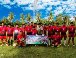 Bentuk Dukungan Terhadap Anak Mudanya, Kades Darat Sawah Ajak Pemuda Salurkan Hobi Bertanding di Turnamen Sepakbola Seginim Cup IV 2025