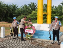 Memperingati Hari Bhayangkara ke-79 2025, Polres Bengkulu Selatan Ziarah dan Tabur Bunga di Makam Pahlawan