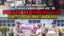 Polsek Kedurang Ilir Serahkan Bantuan Sosial kepada Warga Kurang Mampu, Sambut HUT Bhayangkara ke-79 2025