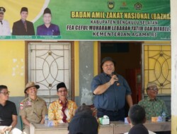 ‎Bupati Bengkulu Selatan Hadiri Acara Pea Ceful Muharam Lebaran Yatim dan Difabel di Kedurang