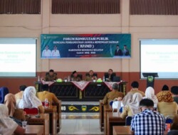Forum Konsultasi Publik RPJMD: Wujudkan Bengkulu Selatan Mandiri dan Berkelanjutan