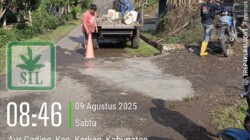 PT SIL/Gading Perkasa Perbaiki Jalan di Simpang Ketenong dan Aurgading