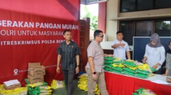 Bantu Masyarakat, Ditreskrimsus Polda Bengkulu Gelar Gerakan Pangan Murah