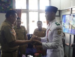 Mewakili Pemkab Bengkulu Utara, Sekda Bengkulu Utara Sampaikan Apreasiasi dan Sambut Kedatangan Paskibraka Nasional Asal SMAN 1 Argamakmur