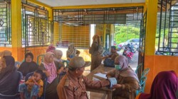 ‎Tingkatkan Kesehatan Masyarakat, Pemerintah Desa Talang Padang Gelar Posyandu Rutin Balita dan Lansia