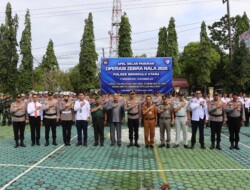 Polres Bengkulu Utara Gelar Apel Pasukan Operasi Zebra Nala 2025