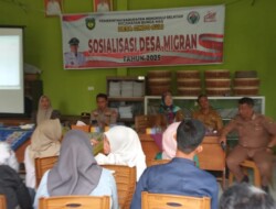 Sosialisasi Desa Migran di Desa Gindo Suli Kecamatan Manna Kabupaten Bengkulu Selatan