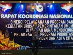 Hadiri Rakornas Nasional di Jakarta, Bupati Fikri Thobari Tegaskan Dukungan Program Prioritas Presiden dan Asta Cita