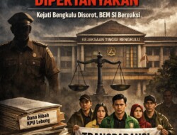 Penanganan Dugaan Korupsi Dana Hibah KPU Lebong Rp20,5 Miliar di Kejati Bengkulu Dipertanyakan