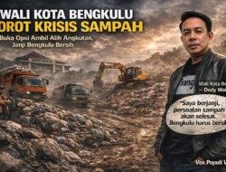 Wali Kota Bengkulu Dedy Wahyudi Sesalkan Aksi Sebar Sampah, Buka Opsi Ambil Alih Angkutan dan Janji Bengkulu Bersih