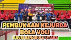 Kasat Lantas Polres Bengkulu Utara Hadiri Pembukaan Kejurda Bola Voli U-17 Bengkulu 2026