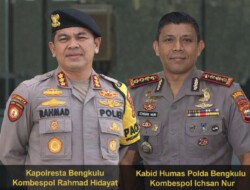 Bukan Puji Prayitno, Kombes Pol Rahmad Hidayat Resmi Kapolresta Bengkulu