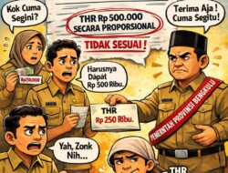 PPPK Paruh Waktu Hanya Terima THR Rp250 Ribu, Janji Rp500 Ribu Dipertanyakan!