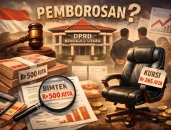 Bimtek Rp500 Juta DPRD Bengkulu Utara Disorot, Pengadaan Kursi Rp265 Juta Ikut Dipertanyakan