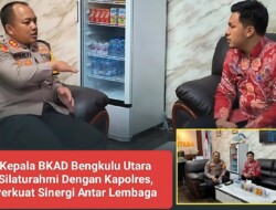 Kepala BKAD Bengkulu Utara Silaturahmi Dengan Kapolres, Perkuat Sinergi Antar Lembaga