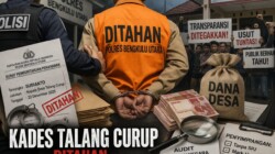 Kades Talang Curup Ditahan, Perkembangan Dugaan Korupsi Dana Desa Dipertanyakan Publik