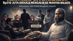 Terbongkar di Sidang! Rp210 Juta Rekrutmen THL PDAM Diduga Mengalir ke Helmi Hasan, Mantan Wali Kota Bengkulu