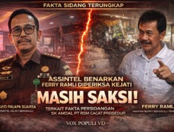 Diperiksa Kejati, Mantan Bupati Bengkulu Tengah Ferry Ramli Masih Saksi di Kasus SK AMDAL PT RSM