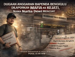 Dugaan Temuan Anggaran 2024 Bapenda Kota Bengkulu Dilaporkan MAFIA ke Kejati, Nama Nurlia Dewi Mencuat